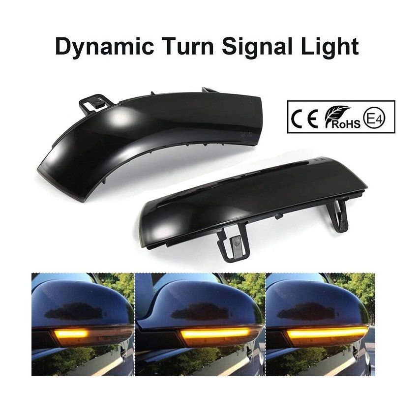 LED BOCNI DYNAMIC MIGAVCI U RETROVIZORU, TIPSKI - SKODA - SMOKE LENS 2011M60 Beograd Zemun
